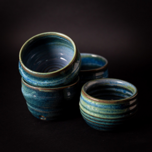 Blue Wobbly Dali Mug